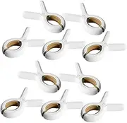Cabilock Plastic Quilt Clips 10pcs Quilt Clamp Holders for Bedding Non-Slip Windproof Sheet Clips