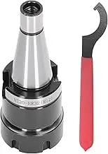 Nutriess CNC Milling Machine Collet Holder NT30 ER32 Chuck Tool Holder Alloy Steel with M12 Thread Wrench for Precision Machining and Enhanced Durability