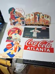 LAS VEGAS COKE COLA OVERSIZE POSTCARDS