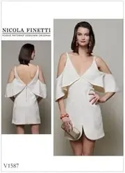 [Vogue] Sewing Pattern 1587 Dresses E5 (14-16-18-20-22)