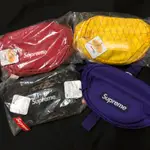 保證正品 18FW SUPREME WAIST BAG 腰包 現貨 四色 各一個