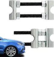 2 Way Adjustable Spring Spacer, 1-2 Inches Spreads or Compresses Spring Spacers, Square, 2pcs, Manual Adjuster Tool, Easy Removal and Installation