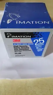 3M High Density IBM Formatted Diskettes 3.5” 25 Pack Floppy Discs Imation DS HD