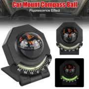 2 In 1 Car Dashboard Compass Slope Meter Boat Foldable Navigation Compass Ball