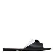 [Thom Browne] Pebble Grain Bow Claquette Women