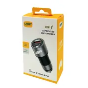 43W 12V Car Cigarette Lighter Socket Dual Ports Fast Charger Power Adapter