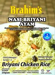 Briyani Chicken Rice Malaysian MRE Meal Ready to Eat