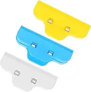 Tofficu 3pcs Edge Clips for Rhinestone Art Heavy Duty Plastic Sealing Clips for Secure Fixing of Paintings for DIY Crafting and Professional Use