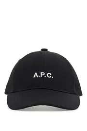 [A.P.C.] Charlies Baseball Cap 58 Black