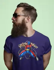 JSA ATOM SMASHER Tshirt up to 5xl Bronze age costume