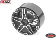 RC4WD 1.9" Bombshell Alloy Beadlock Wheel BLACK Hex Mounting SCX10 G2 Z-W0171