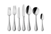 Casa Domani Brocade Cutlery Set 56pc - Stainless Steel