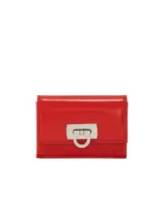Gancini buckle design clip One size Red
