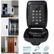 Password Key Lock Box 12-Digit Combination Key Safe Metal Key Storage Waterproof