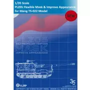 Galaxy D35008 1/35 PLZ05 Howitzer Mask & Improve Appearance for Meng TS-022