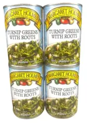 Margaret Holmes Turnip Greens With Roots 14.5oz - 4 Cans - Free Shipping
