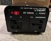 500W Voltage Transformer Power Converter Step Up/Down Converter. New In Box
