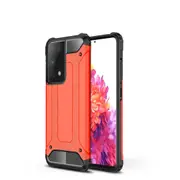 MCC Shockproof Samsung Galaxy S21 Ultra 5G Heavy Duty Tough Case Cover [Red]