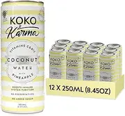 Koko & Karma Vitamin C and B12 Coconut Water 250 ml, Pack of 12
