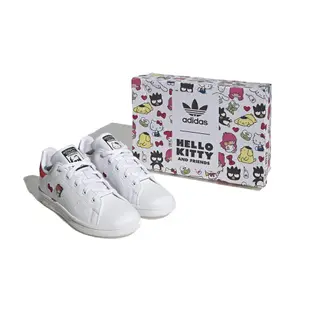 ADIDAS x Hello Kitty聯名 童 STAN SMITH C 休閒鞋 - HQ1900