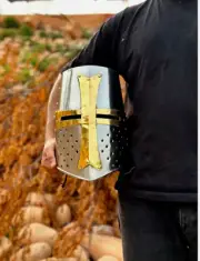 Templar helmet | Medieval crusader helmet | Templar Knight helmet, head support