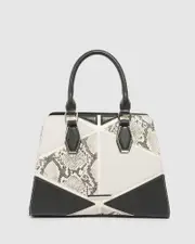 Multi Colour Talika Panel Tote Bag