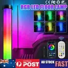 RGB LED Floor Corner Lamp Light Stand Smart Remote Streaming Gaming Decor AU OZ