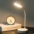 Touch LED Desk Lamp Table USB Rechargeable Beside Reading Night Light Dimmable