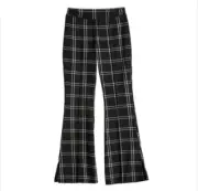 Girls SO Split Hem Flared Pants in 16 Plus Black