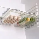 Kitchen Refrigerator Storage Box Drawer Type Crisper Food Freezing Storage BPR