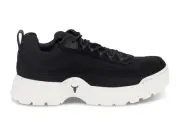 Sneakers Windsor Smith HEIST N in black nubuck - Women's Shoes