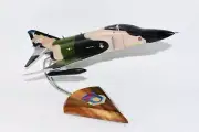 117th Tactical Reconnaissance Wing RF-4C Model, 1/42 (18") Scale, Mahogany