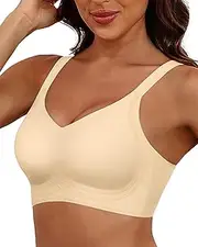 [HORISUN] Wireless Bra Comfortable Push Up Seamless Full Coverage Padded Tshirt Bra with Support Regular and Plus Size