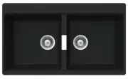 Abey N200B Schock Horizont Double Bowl Sink