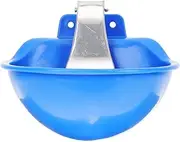 CORHAD Horse Drinker Cattle Drinking Bowl Automatic Livestock Water Feeder Pig Waterer Cow Water Feeder Farm Blue Accessories Large Poultry Drinker Stainless Steel Float Plastic