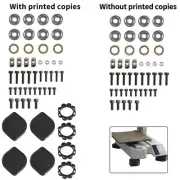 Durability ABS Constructions AntiVibration Printer Feet for P1S/P1P/X1E/Mk3/Mk4