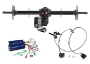 1020mm Rear Axle Kit 72V 1500W Differential Motor Brake ATV Quad go Golf Cart AU