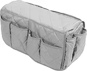 SOESFOUFU Foldable Couch Cup Holder Sofa Armrest Pocket Organizer Bag Storage Compartment for Living Room Bedroom Office