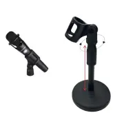 Microphone Lifting Stander Microphone Tabletop Disc Holder Free Hands Adjustable