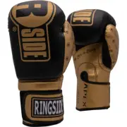 Ringside Apex Black Gold Bag Gloves