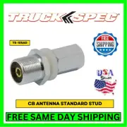 TruckSpec CB Antenna Stud, TS-105AD 3/8" x 24 Standard Thread, SO-239 Connector