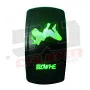 Green Rocker Switch On/Off fits UTV Truck Suv Rv Jeep Off Road Rally Automotive