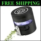 Tectonic9 2.5" Manual Grinder with Automatic Dispensing for Gourmet Spices