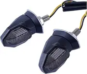 Turn Signal Indicator 1 Pair Universal Motorcycle Turn Signal Light LED Indicator Blinker Lamp 12V for Dirt Bike Street Bike
