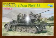 Dragon 6541 1/35 sd.kfz.7/2 3.7cm Flak 36 (Plastic model)
