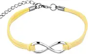 [DemiJewelry] Infinity Love Bracelets Multi-Color Rope Bracelet Infinity Symbol Charm Bracelet