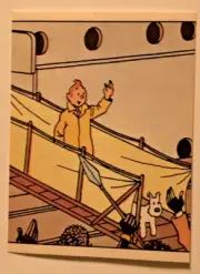 N°26 PANINI TINTIN HERGE LOMBARD 1990 MILOU CAPITAINE HADDOCK TOURNESOL DUPONT