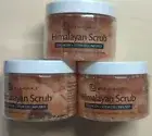 X 3 - M3 Naturals Himalayan Body Scrub Infused with Collagen and Stem Cell Scrub