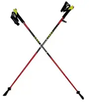 LEKI Nordic Walking Speed Pacer T2 HM Carbon 115cm Red