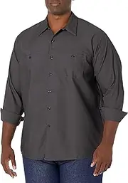 [Red Kap] Men's Industrial Long Sleeve Work Shirt